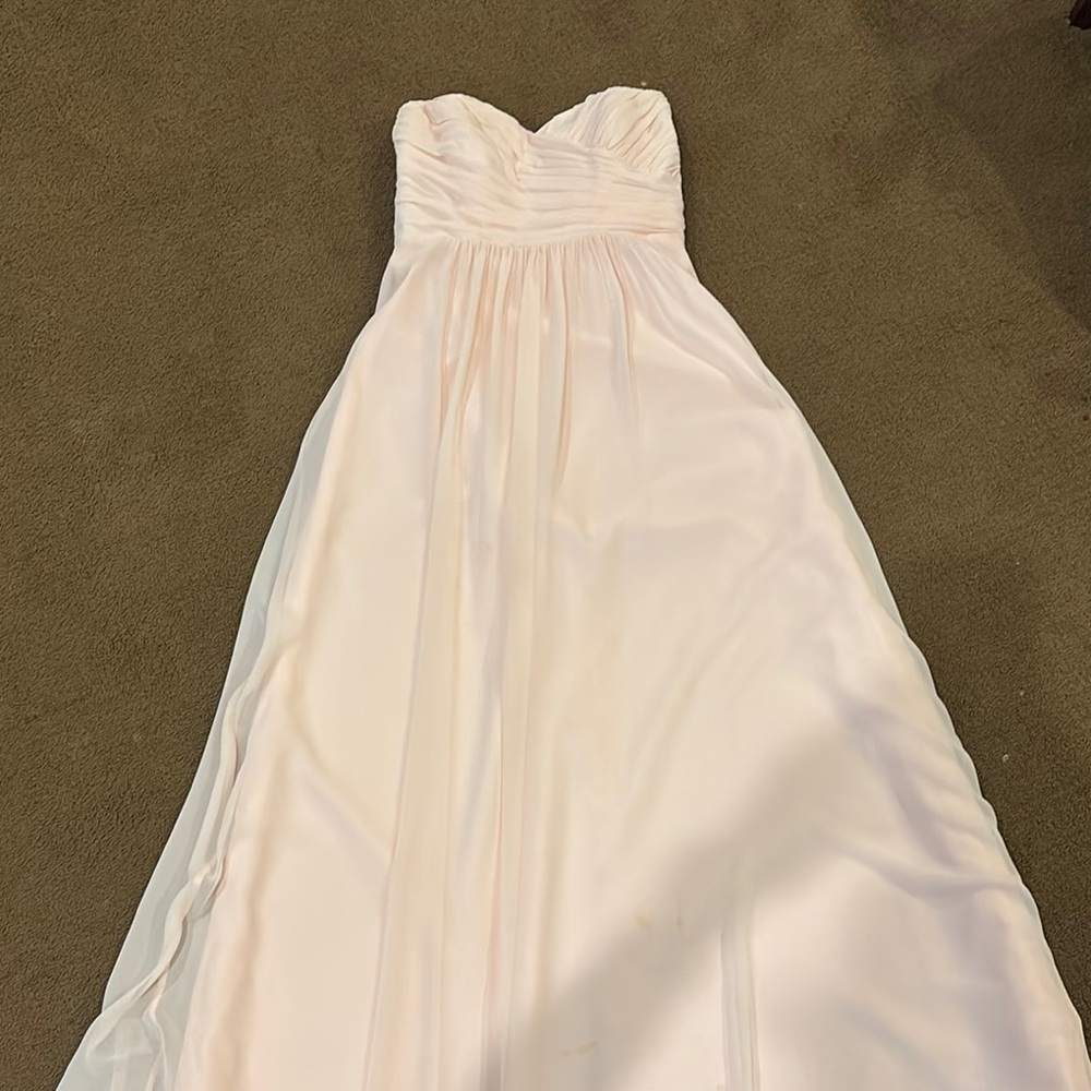 Jasmine Soft Pink Strapless Dress